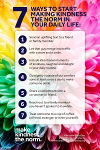 7 way to spread kindness